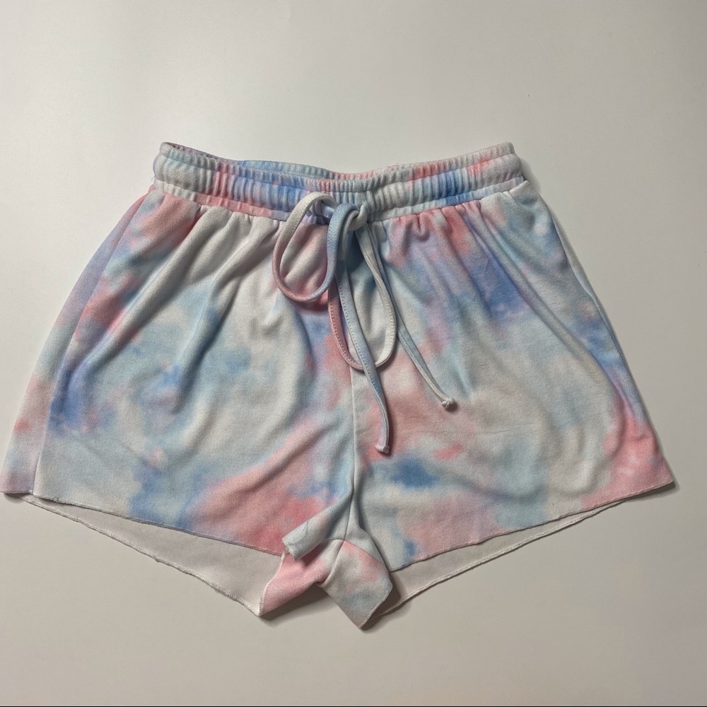 Lounge Pastel Tie Dye Shorts